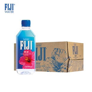 斐泉fiji天然矿泉水330ml*24瓶整箱 原装进口 会议用水 斐济水