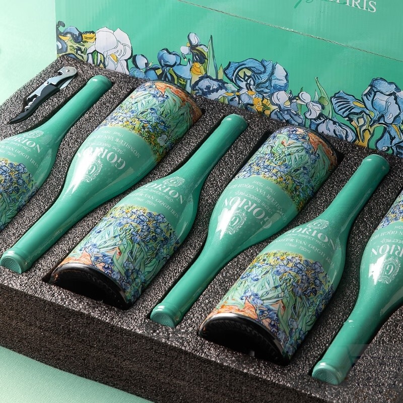 智利进口红酒 11度半甜红葡萄酒 鸢尾花送礼礼盒750ml*6瓶,酒类,干红静态葡萄酒,淘宝优惠券,粉丝福利购,淘宝优惠卷