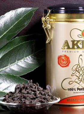 AKBAR阿卡巴 金牌锡兰红茶（大叶）进口茶叶罐装散茶下午茶 150g