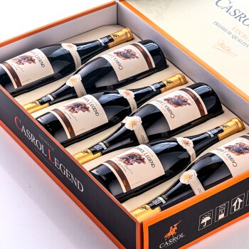 卡露传奇探戈珍藏阿根廷红酒13.5度高档礼盒整箱750ml*6瓶