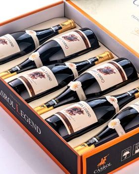 卡露传奇探戈珍藏阿根廷红酒13.5度高档礼盒整箱750ml*6瓶
