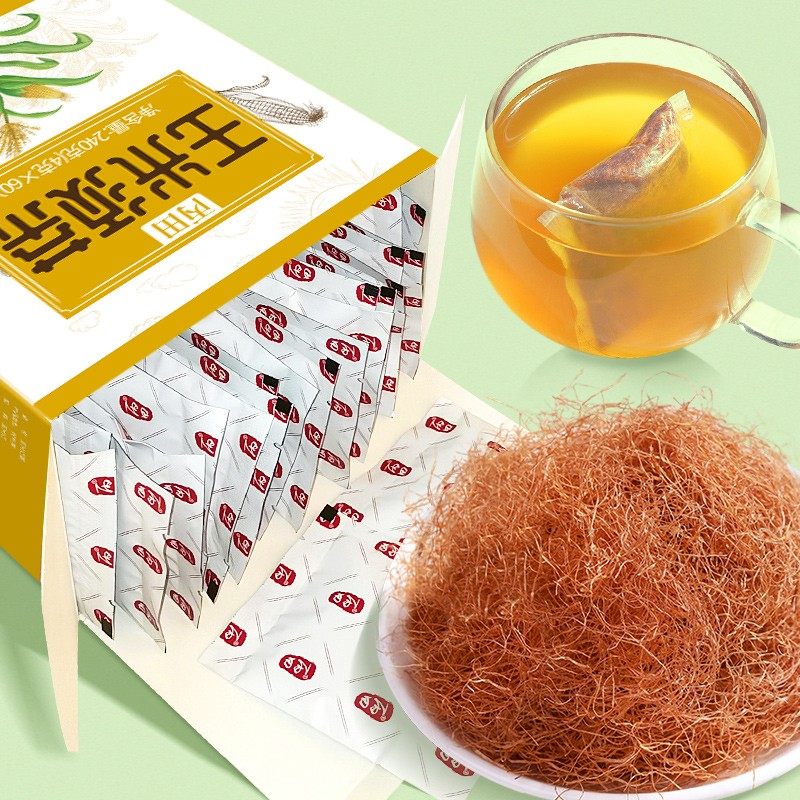丙田 玉米须茶 苞米须子 干玉米须袋泡茶孕妇棒子胡须4克*60袋