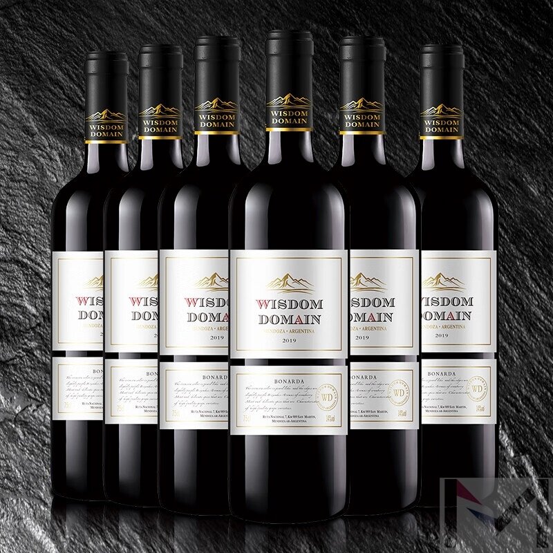 智域阿根廷原瓶进口红酒14度家族伯纳达干红葡萄酒750ml*6支原箱