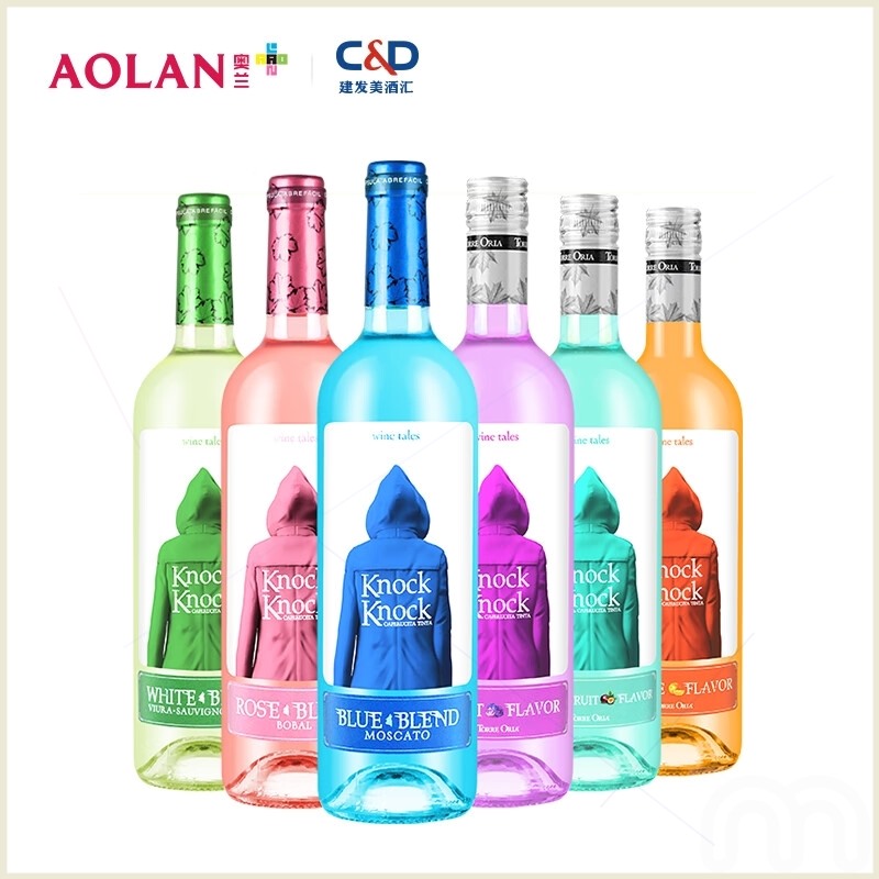 奥兰小红帽红酒葡萄酒奥太狼配制系列750毫升x6支西班牙进口派对