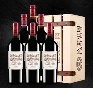 拉斐拉斐庄园窖藏2005原酒进口红酒干红葡萄酒750mlx6支整箱商务