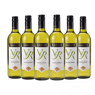 夏迪Hardys澳洲原瓶进口 VR惟爱系列 霞多丽白葡萄酒 750ml*6支