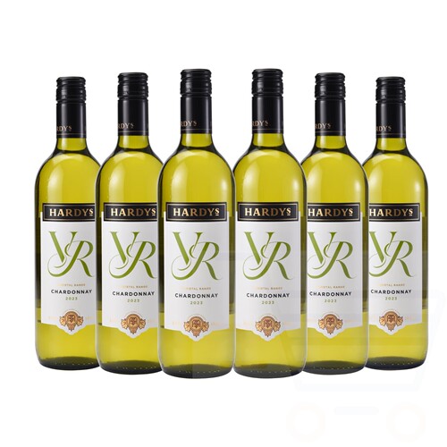 夏迪Hardys澳洲原瓶进口 VR惟爱系列 霞多丽白葡萄酒 750ml*6支