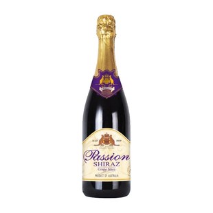 澳大利亚进口芭翠提PASSION西拉无醇气泡酒葡萄汁起泡饮料750ml单