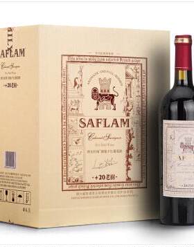 西夫拉姆saflam红酒干红葡萄酒