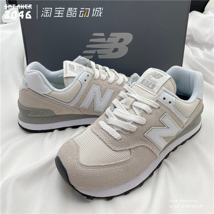 New Balance/NB 男女款休闲鞋基础经典元祖灰休闲运动鞋ML574EVW