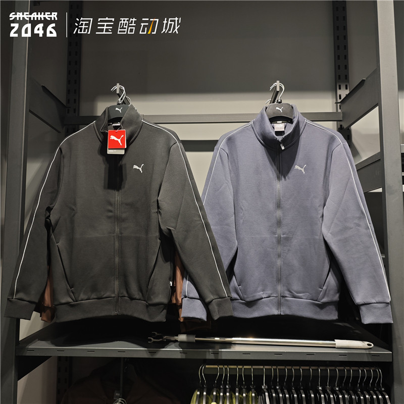 美式情侣运动休闲立领拉链夹克