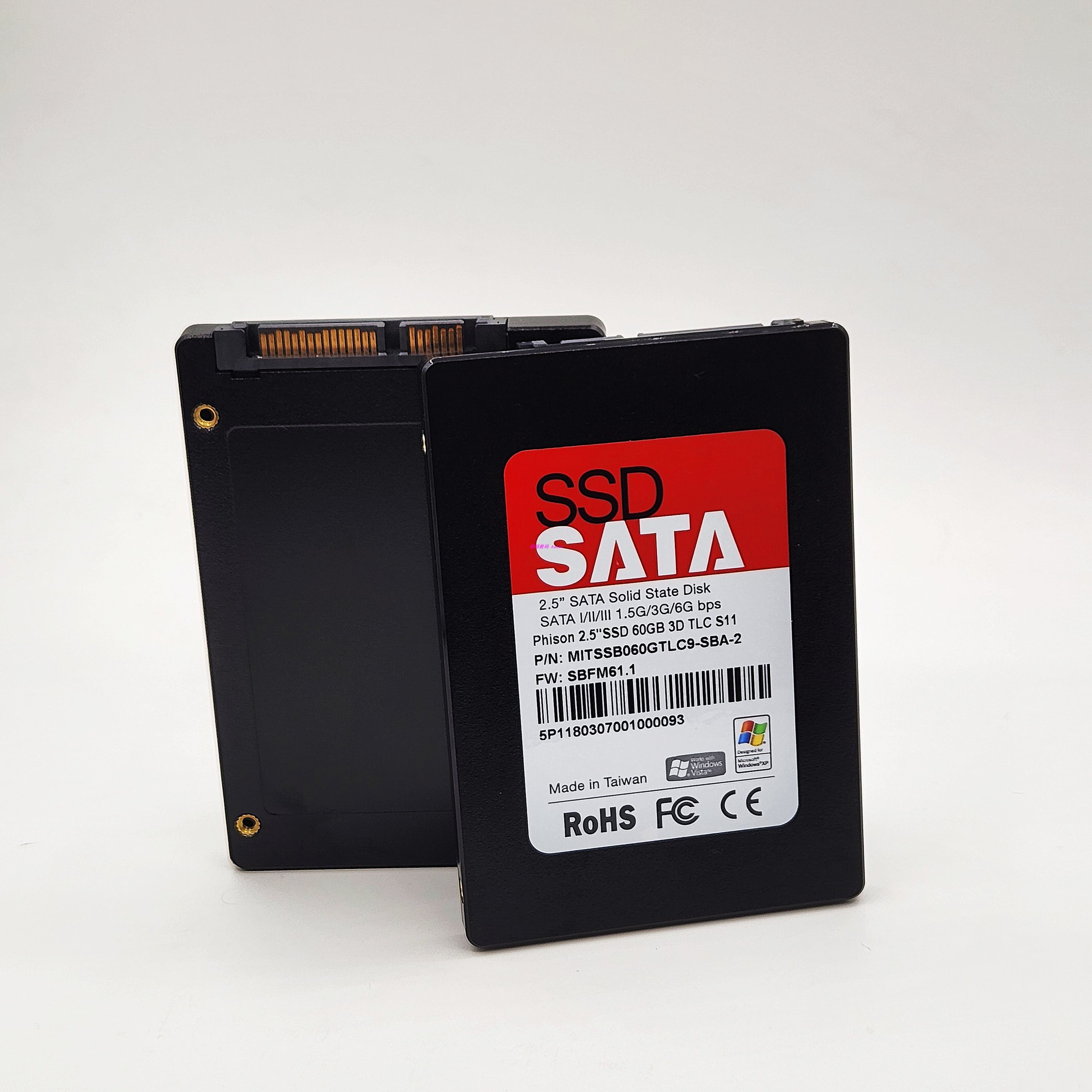 群联2.5寸 60GB SSD 原厂全新电脑 台式机 笔记本固态硬