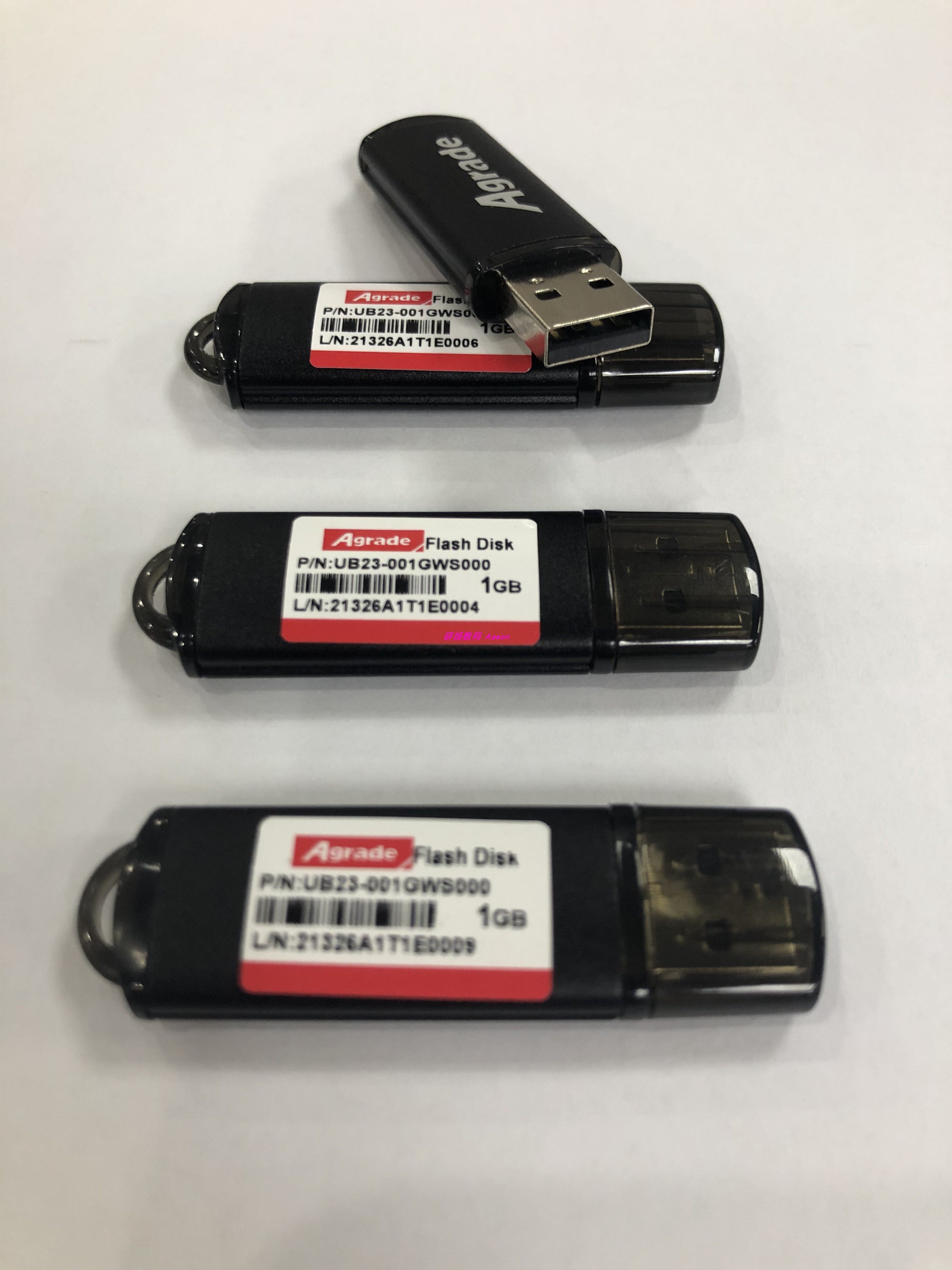 睿达agrade工业级usb dom电子硬盘1g 宽温slc u盘 ub23-001gws000