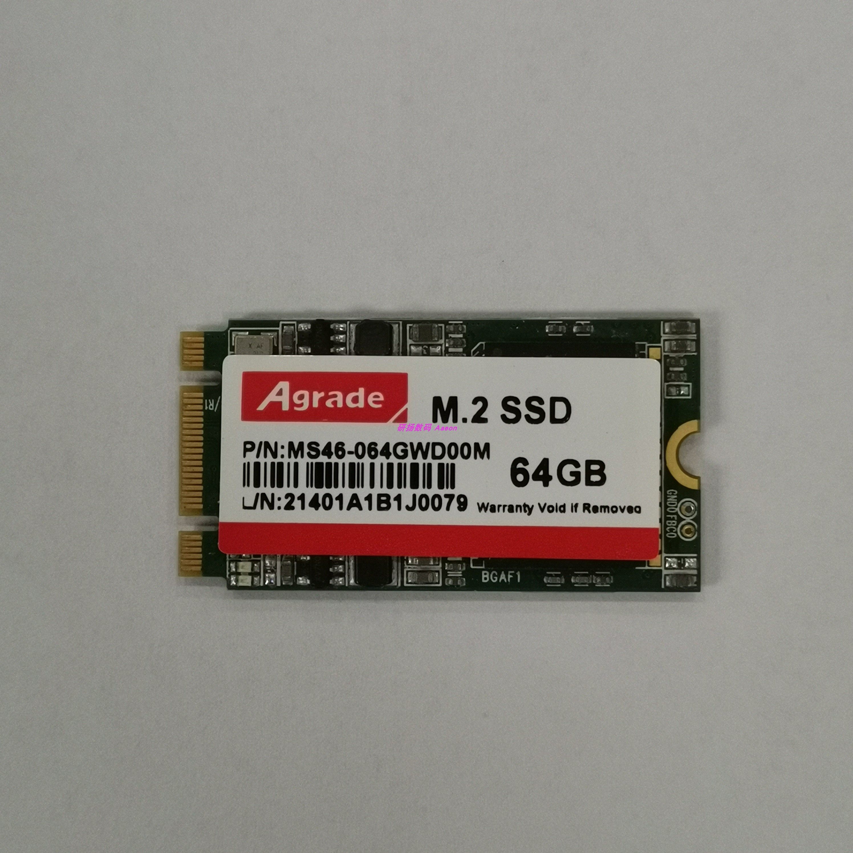 Agrade工业级 笔记本台式机 M.2固态硬盘 MLC MS46-064GWD00M