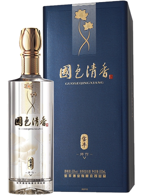 【酒厂直营】50度宝丰国色清香师作V版500ml 单瓶礼盒装白酒