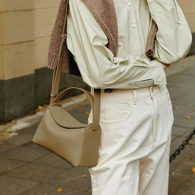 2025新款头层牛皮复古通勤女包时尚气质单肩包包休闲百搭斜挎包,箱包皮具/热销女包/男包,腋下包,淘宝优惠券,粉丝福利购,淘宝优惠卷