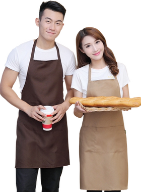 围裙包邮做饭厨房防水袖套服务员