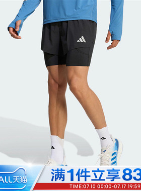 adidas阿迪达斯男子adi365 2in1 M运动休闲短裤KE8215
