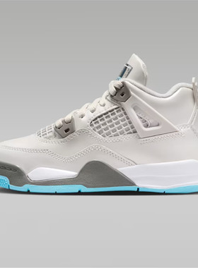 NIKE耐克小童鞋JORDAN 4 运动训练篮球鞋HV4682-014