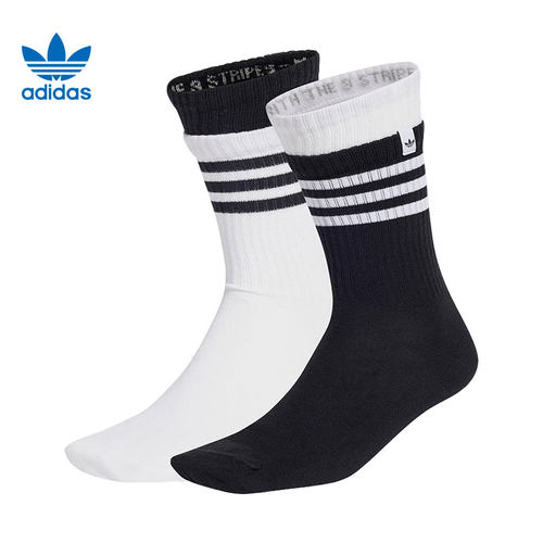 adidas阿迪达斯三叶草中性2LCREWSOCK2P休闲袜子JC8874