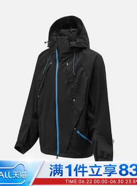 Adidas阿迪达斯FOS男子外套梭织连帽运动上衣KR0413