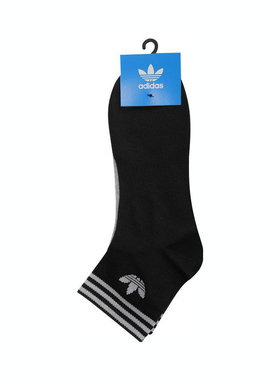 adidas阿迪三叶草中性ORI TREF ANK 3P休闲袜子JL7668