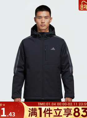 adidas阿迪达斯男子TH SOFTSHELL JK运动健身夹克外套KR2498