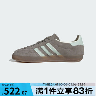 adidas阿迪达斯三叶草男女鞋 JR2430 GAZELLEINDOORW运动休闲鞋
