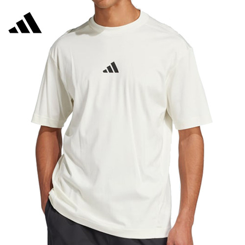 adidas阿迪达斯男子M CE TEE UPF运动休闲短袖T恤JF3255