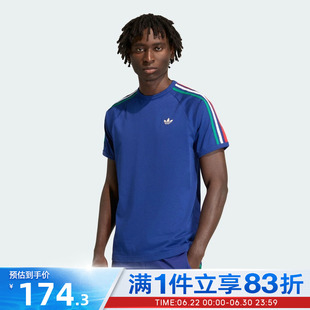 adidas阿迪达斯三叶草男子运动休闲短袖T恤KC8641