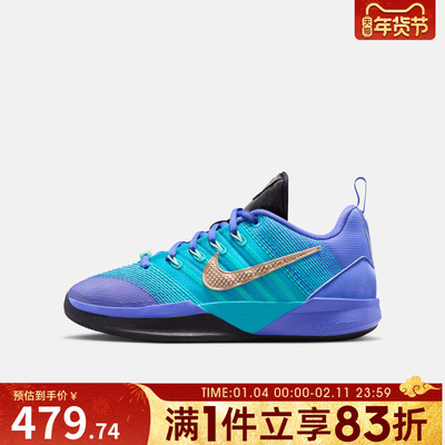 NIKE耐克大童萨布丽娜SABRINA 3运动训练篮球鞋IQ0831-500