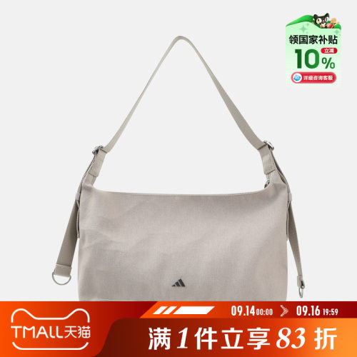 adidas阿迪达斯女子CANVAS BAG M运动休闲单肩包LE2053