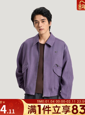 adidas阿迪达斯三叶草男子JACKET M运动健身夹克外套KR5052