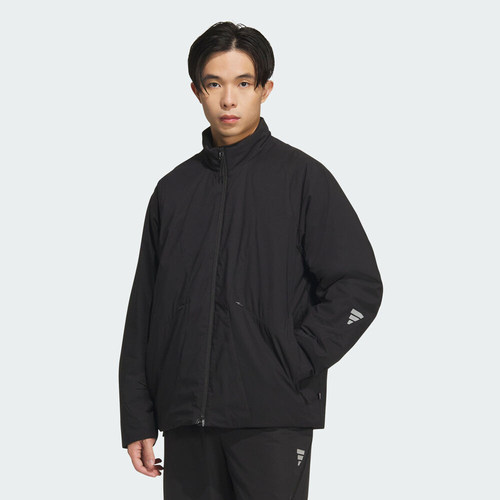 adidas阿迪达斯男子FOS运动休闲立领棉服外套KC2567