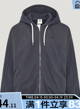 adidas阿迪达斯三叶草女子VDAY JKT W运动健身夹克外套KT6377