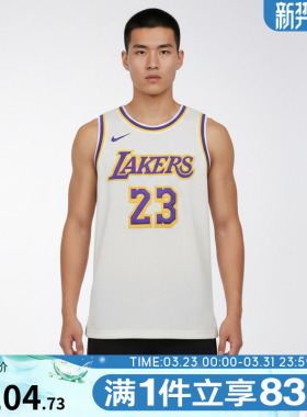 NIKE耐克男子LAL MNK DF RESERVE运动休闲无袖T恤IF0287-133