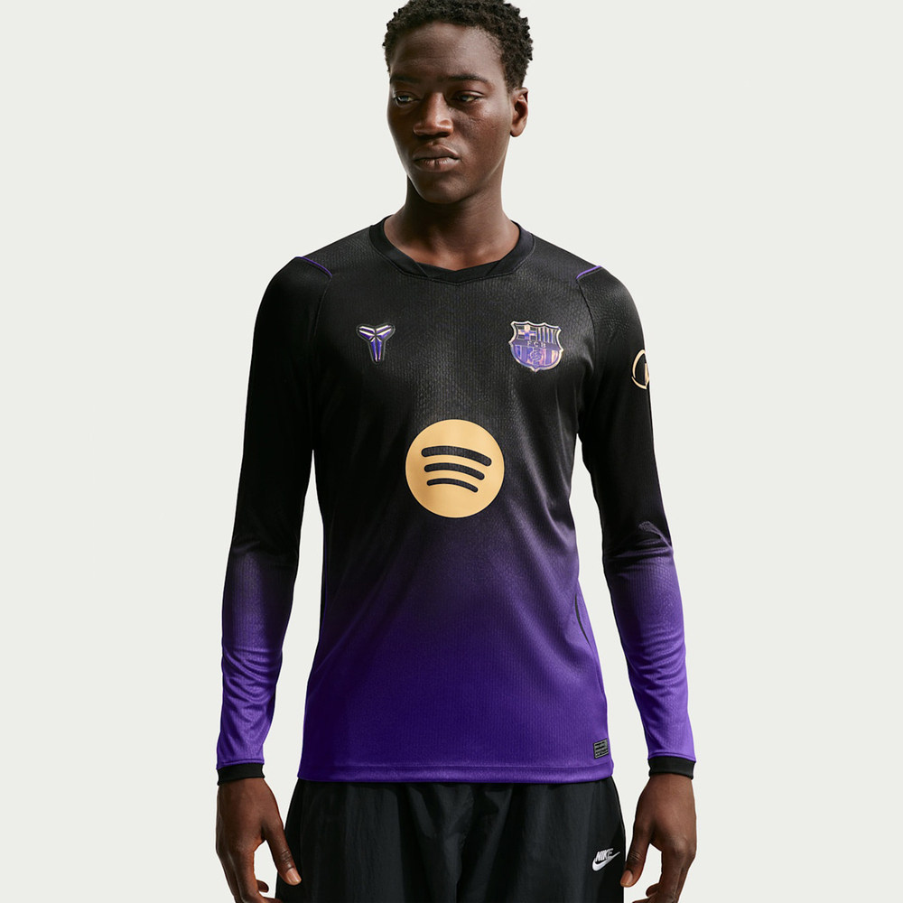 NIKE耐克男子FCB DF JSY LS STAD AW运动休闲长袖T恤IR0045-505