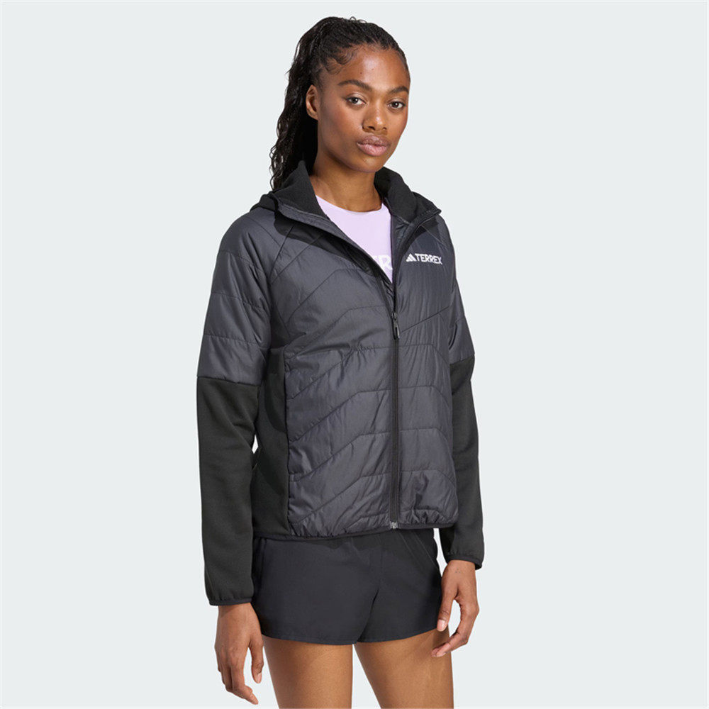 adidas阿迪达斯女子运动休闲棉服外套JC5180