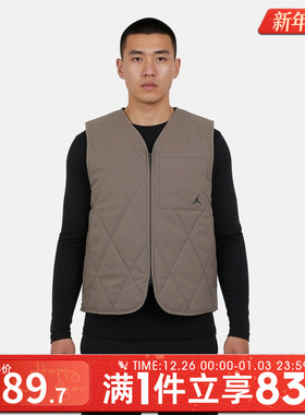 NIKE耐克男子运动休闲棉服马甲HQ8680-040