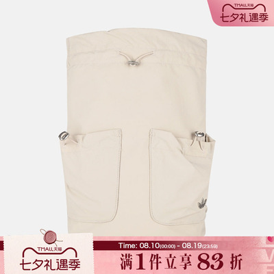 adidas阿迪达斯三叶草男女通勤抽绳实用运动休闲双肩包LI0087