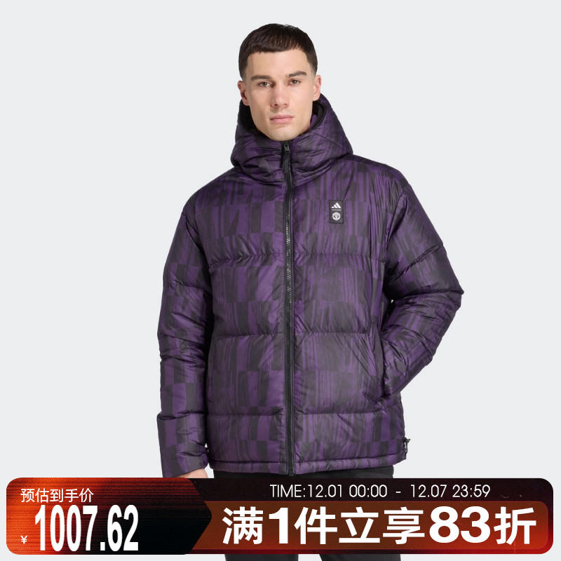 adidas阿迪达斯男子MUFC SZN DW JK运动休闲羽绒服JN2890