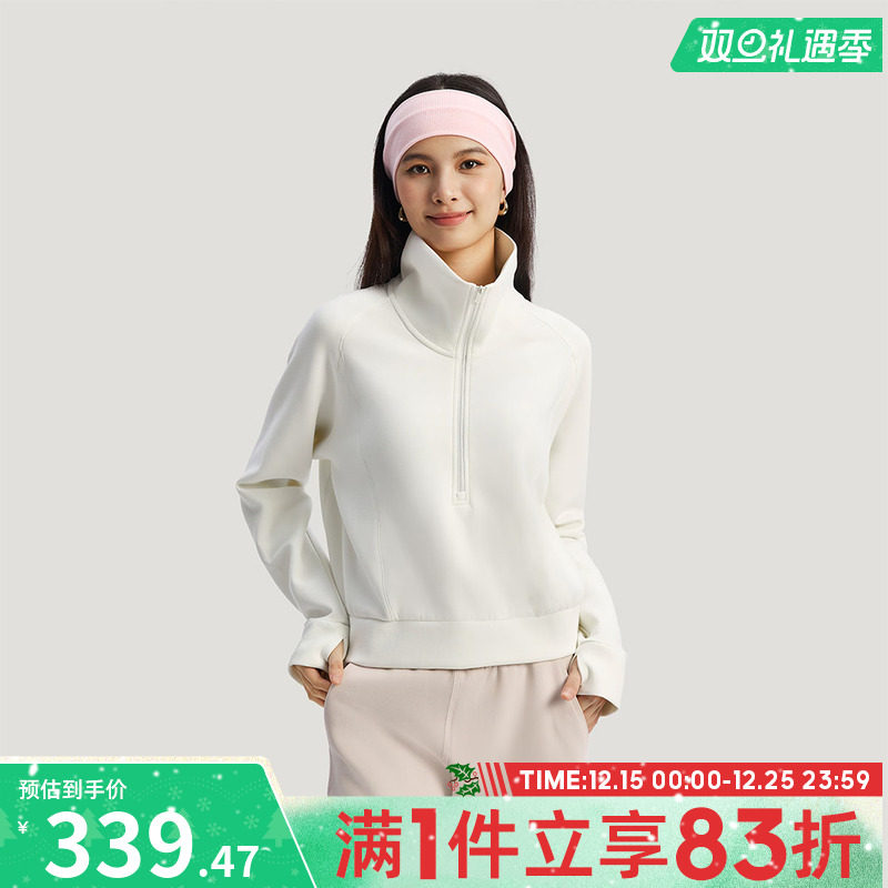 adidas阿迪达斯女子SFL HZ  SWT运动休闲套头衫卫衣KH0207