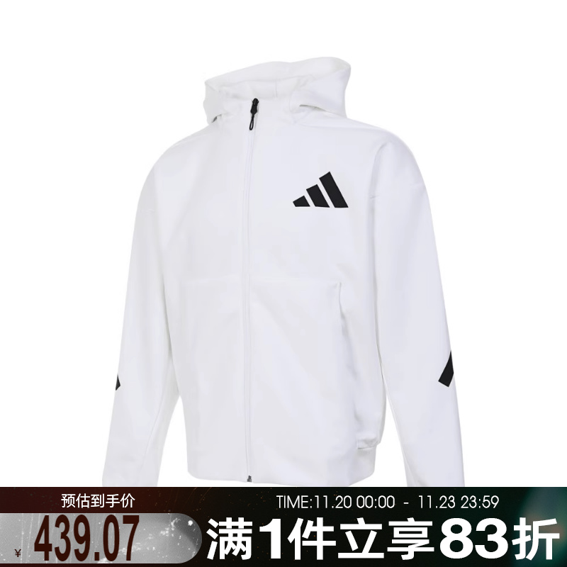 adidas阿迪达斯2024秋新款男子外套Z.N.E.黑标运动休闲夹克JF2443