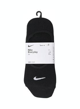 NIKE耐克女子W NK PERF LTWT FOOT 3PR休闲袜子SX4863-010