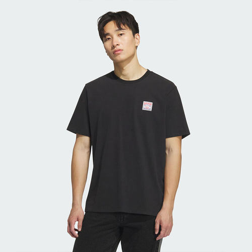 adidas阿迪三叶草男子WABASH TEE 2运动休闲短袖T恤KD1852