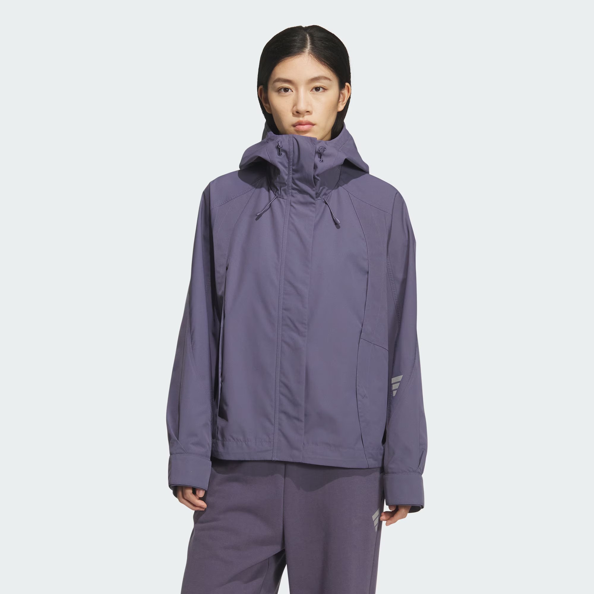 adidas阿迪达斯女子FOS W WVN JKT运动健身夹克外套KS0067