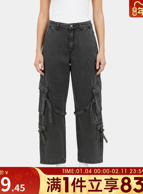 adidas阿迪达斯三叶草女子MULTI-PKT PANTS运动休闲长裤KU9535