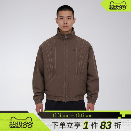 adidas阿迪达斯三叶草男子JACKET M运动健身夹克外套KR2620