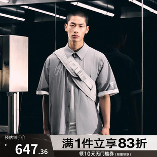 S運動休閑短袖 adidas阿迪達斯男子FUSTL SHIRT 襯衫 KC0099