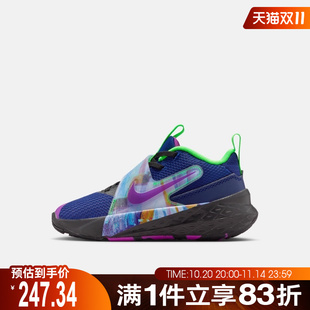 HUSTLE HV2290 篮球鞋 400 12魔术贴运动鞋 NIKE耐克小童TEAM
